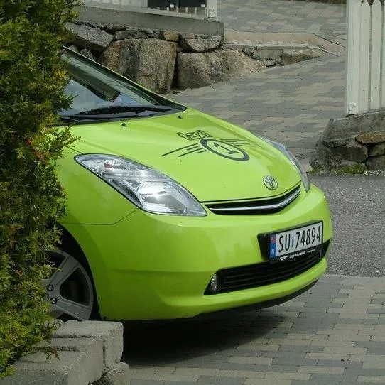 Miljøbil i Taxi 1 sin bilpark